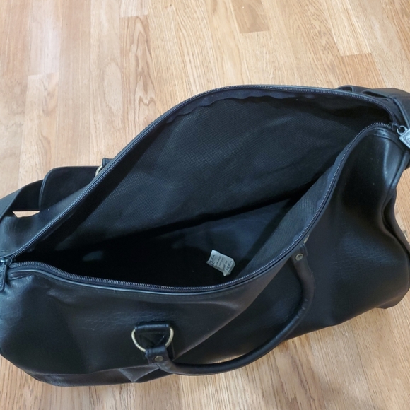 Paul Sebastian Large Black Travel  Bag NWOT - Picture 4 of 10